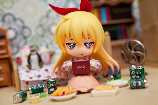 粘土人 #320 锁锁美同学@提不起劲 月读锁锁美