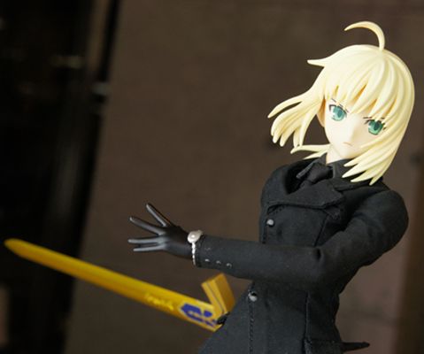 REAL ACTION HEROES #655 フェイト/ゼロ SABER スーツ Ver.