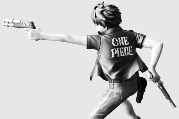 Door Painting Collection Figure 海贼王 モンキー･D･ルフィ The Three Musketeers 1.5 ver. 