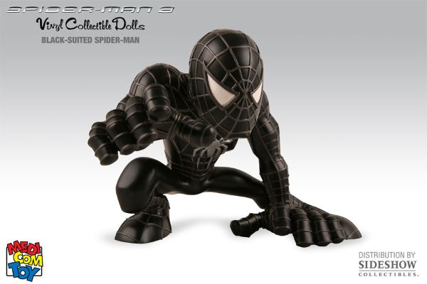 黑胶Doll 78 スパイダーマン3 スパイダーマン Black Suited 