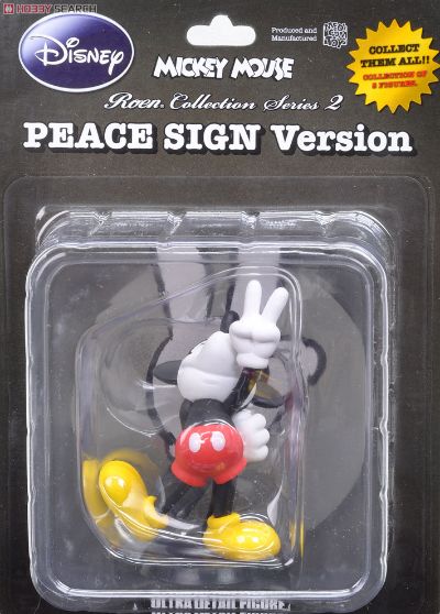 UltraDetailFigure 迪斯尼 ミッキーマウス Peace Sign ver. 