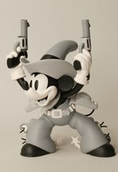 黑胶Doll 迪斯尼 ミッキーマウス Two-Gun Mickey 