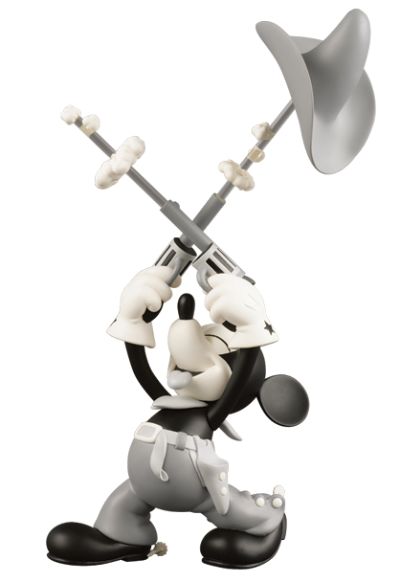 黑胶Doll 迪斯尼 ミッキーマウス Two-Gun Mickey 
