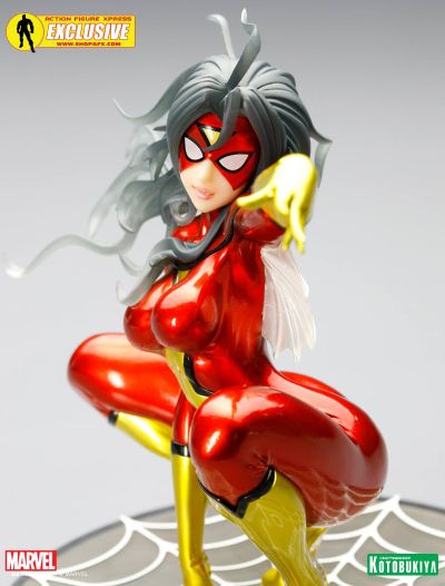 美少女スタチュー Spider-Woman スパイダーウーマン Metallic paint 