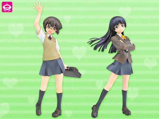 HG手办 我的妹妹不可能这么可爱 田村麻奈実 校服