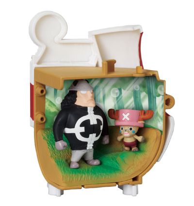 海贼王 巴索罗缪・大熊&布鲁克&迪巴鲁&弗兰奇&蒙奇･D･路飞&摩托巴洛&娜美&妮可・罗宾&罗布·卢奇&罗罗亚・索隆&山治&乌索普&千里阳光号&托尼托尼・乔巴 航海王纪念原木船