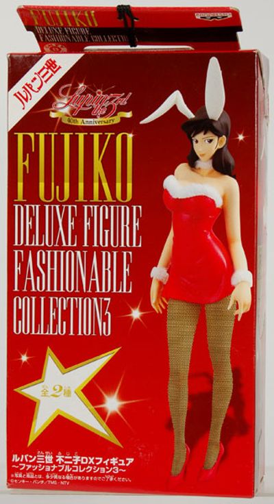 鲁邦三世 峰不二子 DX Figure Fashionable Collection 3: Red Bunny 