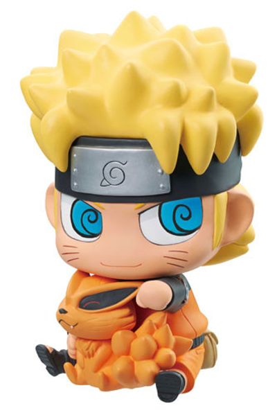 ちみメガソフビ系列 NARUTO -火影忍者- 疾风伝 九尾&うずまき火影忍者 