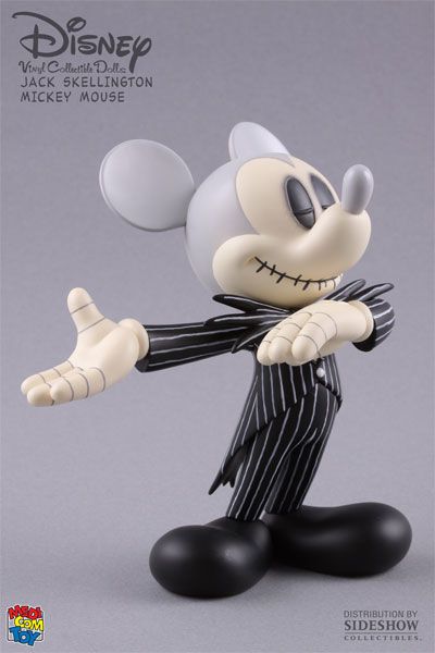 黑胶Doll 157 迪斯尼&骑士麻亚・ビフォア・クリスマス ミッキーマウス Jack Skellington Ver. 