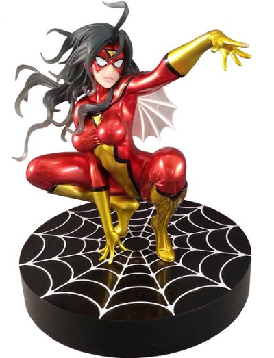 美少女スタチュー Spider-Woman スパイダーウーマン Metallic paint 