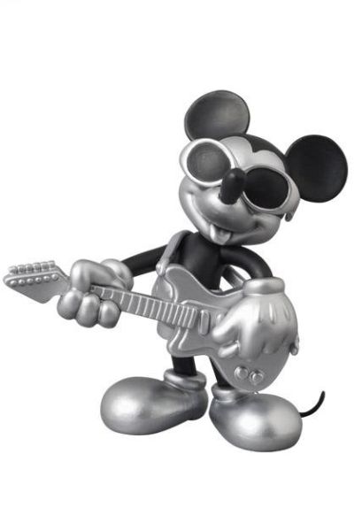 UltraDetailFigure 迪斯尼 ミッキーマウス Black and Silver ver. Grunge Rock ver. 