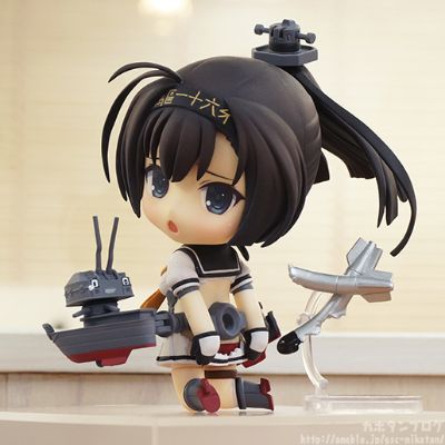 粘土人 #655 舰队Collection -舰娘- 秋月&长10cm砲