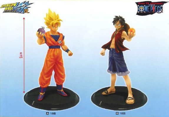 龙珠改&海贼王 モンキー･D･ルフィ Crossover DX Figure 