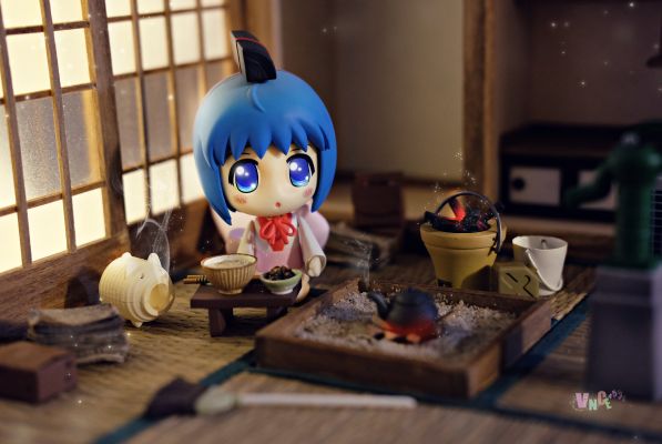 粘土人 #020  备长炭 备长炭