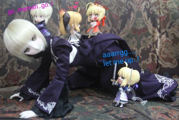 粘土人 #121 命运之夜 SABER 超级移动版