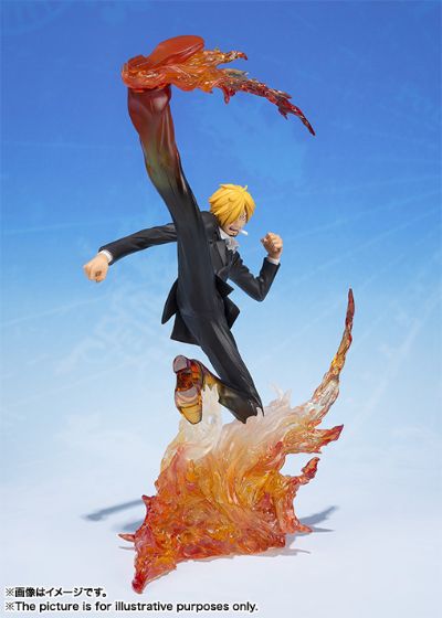 FiguartsZERO 海贼王 山治 悪魔风脚一级挽き肉 