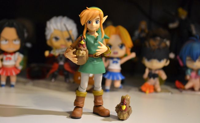 figma#EX-032 塞尔达传说 众神的三角力量2 林克 DX豪华版