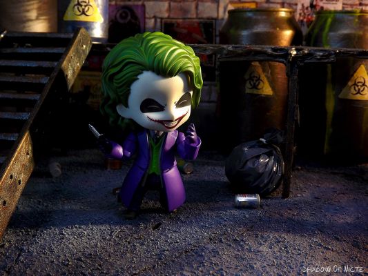 粘土人#566 暗黑骑士 joker Villains版