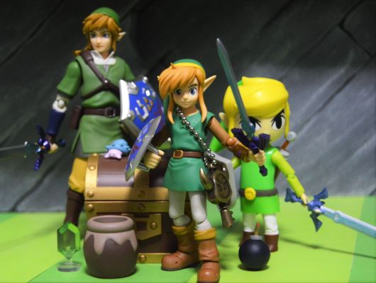 figma#EX-032 塞尔达传说 众神的三角力量2 林克 DX豪华版