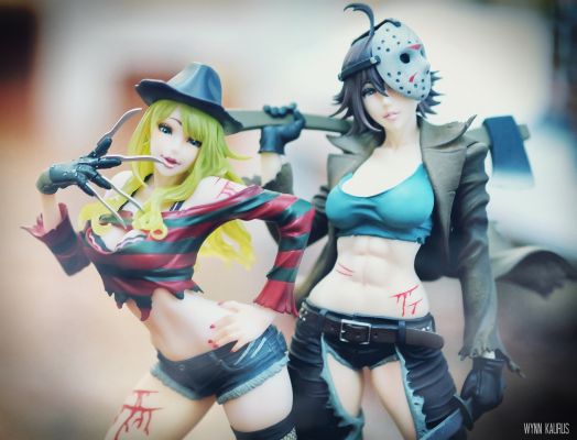 恐怖美少女  弗莱迪大战杰森 女体化  杰森·沃赫斯