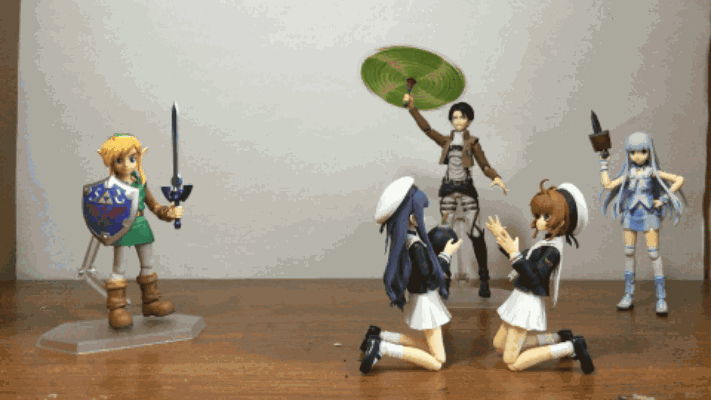 figma#EX-032 塞尔达传说 众神的三角力量2 林克 DX豪华版