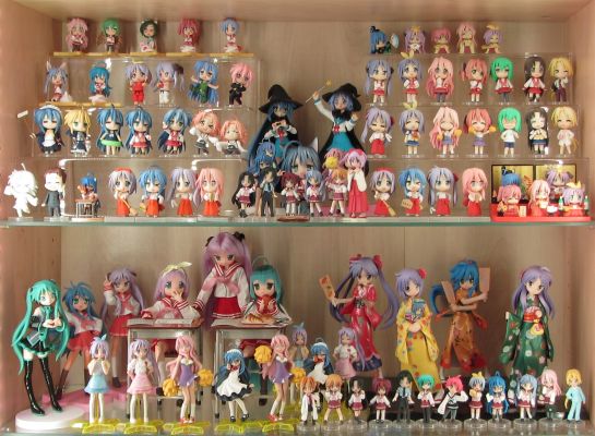 迷你黏土人 幸运星 高良美幸 Onenga 