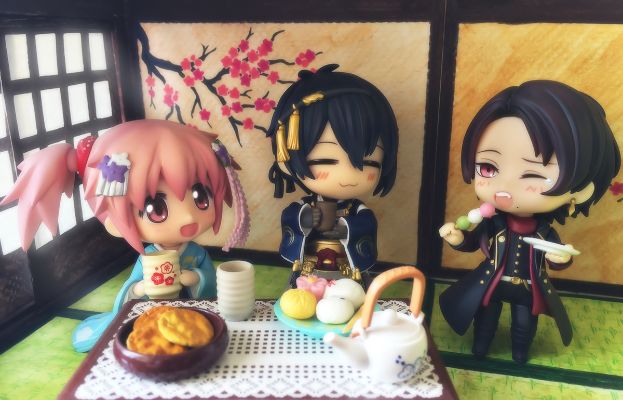 粘土人 #332 魔法少女小圆 鹿目圆香 舞妓Ver.