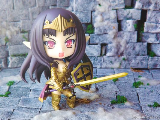 粘土人 #245b 女皇之刃 叛乱 安妮洛特 狂骑士