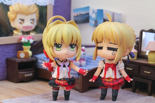 粘土人 #225 命运之夜 骑士 /  阿尔托莉雅·潘德拉贡 《粘土人完全文件》附赠版