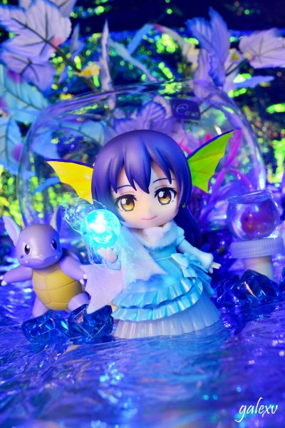 黏土人配件 公主Type 灰姑娘蓝色 