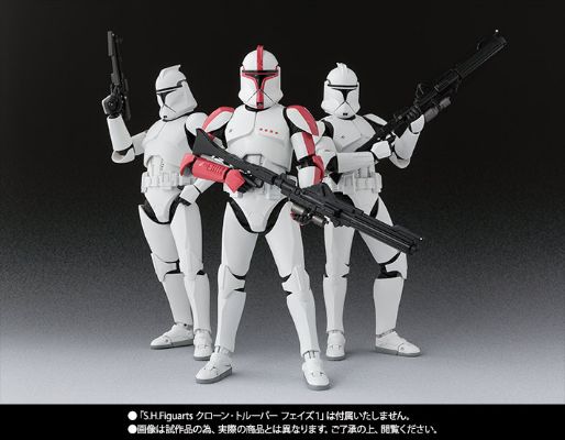 S.H.F 星球大战 クローントルーパーキャプテン 