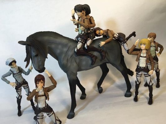 figma #EX-20 进击的巨人 利威尔 扫除ver.