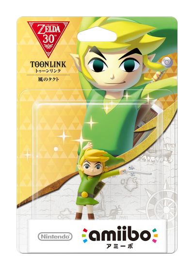 amiibo 塞尔达传说系列 塞尔达传说：风之杖 林克 Toon林克