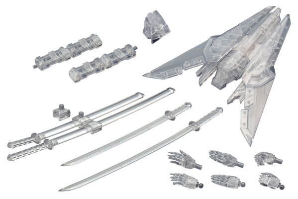 M.S.G 模型改造工具 ウェポンユニットアソート02 シャープSET クリアーVer.