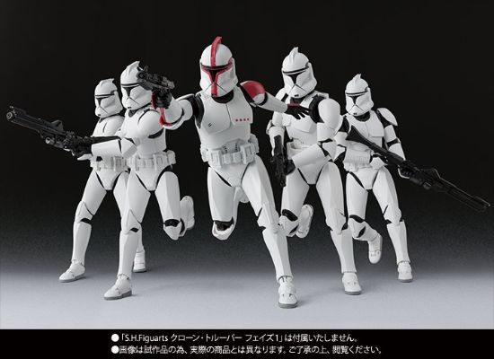 S.H.F 星球大战 クローントルーパーキャプテン 