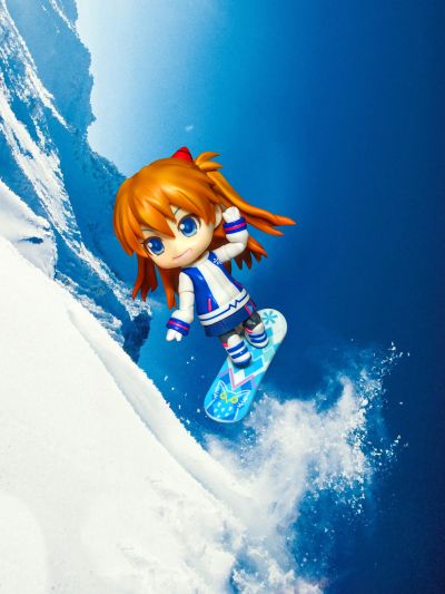 粘土人 #468 EVA 新世纪福音战士 惣流·明日香·兰格雷 EVA赛车服