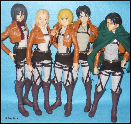 仿真可动角色#671 进击的巨人 阿尼·利昂纳德