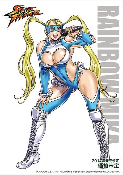 美少女雕像 街霸 七川美华