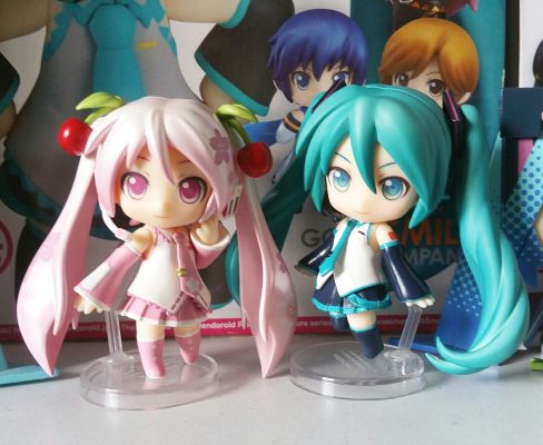 迷你黏土人 初音未来 りにゅーある VOCALOID 初音未来 V3 