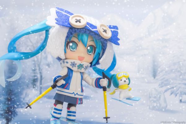 粘土人#570 初音未来 雪未来 Snow Owl