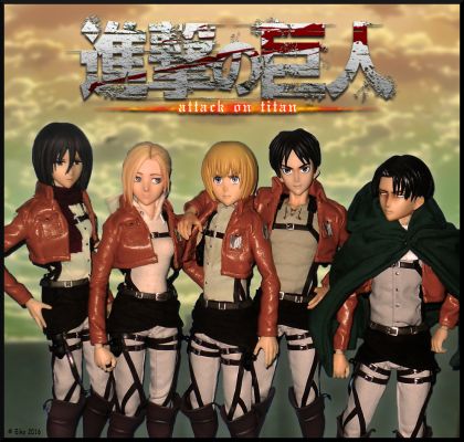 仿真可动角色#662 进击的巨人 利威尔·阿克曼 初回生産限定仕様