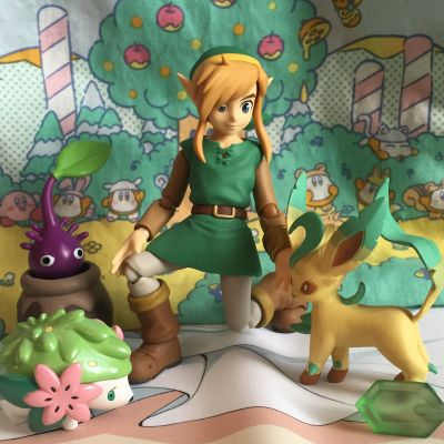 figma#EX-032 塞尔达传说 众神的三角力量2 林克 DX豪华版