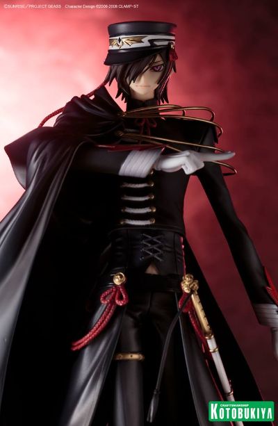 ARTFX J CODE GEASS 叛逆的鲁鲁修 鲁路修 CODE BLACK 1st Live Encore！ver.