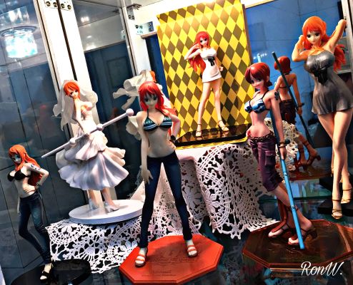 BANPRESTO手办斗兽场 SCultures 造形王顶上决戦IV Vol.2 海贼王 ナミ Wedding Version