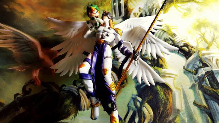 G.E.M. 系列 数码宝贝 天使兽 与 高石武