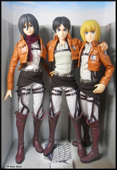 仿真可动角色#668 RAH 进击的巨人 艾连・叶卡（初回生産限定仕様）