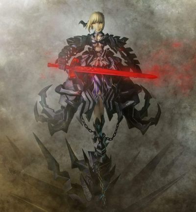 Fate/Stay Night Saber huke