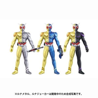 Riderヒーロー系列 仮面RiderＷ（ダブル） 仮面Riderダブ露露娜トリガー ルナ
Sutairu
style３体SET 