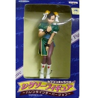 CAPCOMCharacterジグソー手办～バレンタインデーバージョン～ 街霸 春丽 绿チャイナVer. 