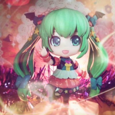 黏土人搭配 Project DIVA Arcade Future Tone 初音未来 南瓜搭配